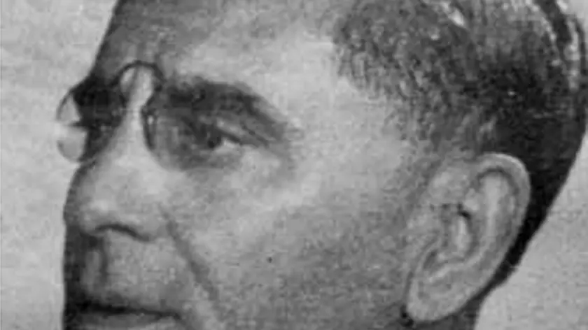 Italo Foschi, primo presidente della Roma, in una foto tratta dal sito ufficiale della societa'. ANSA/AS ROMA +++EDITORIAL USE ONLY - NO SALES+++