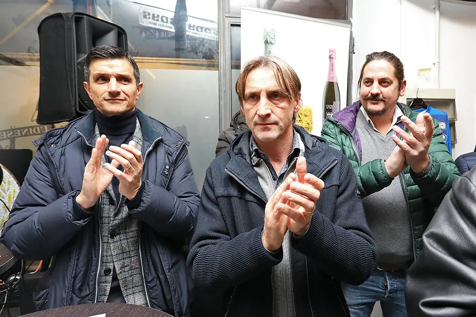 Udine 22 Novembre 2018 Inaugurazione locale tifosi curva nord © Petrussi - Bressanutti