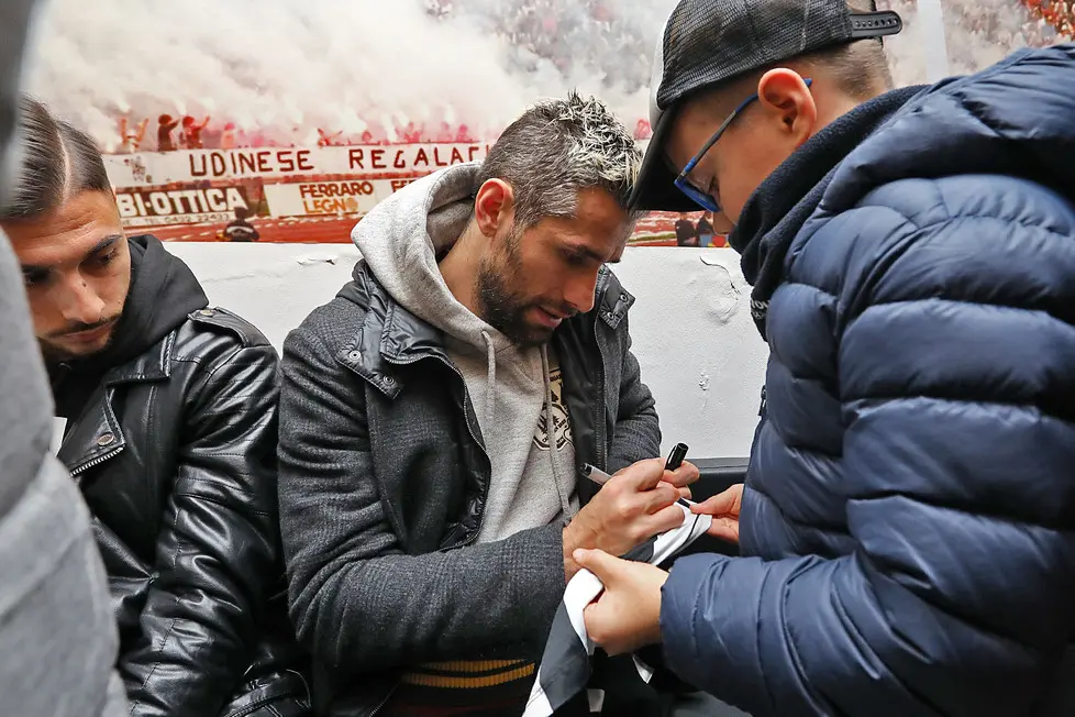 Udine 22 Novembre 2018 Inaugurazione locale tifosi curva nord © Petrussi - Bressanutti