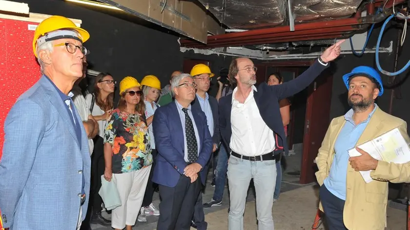 Udine 18 Settembre 2019. Cantiere visionario sindaco e asessori © Foto Petrussi