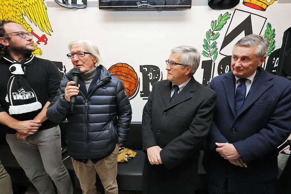 Udine 22 Novembre 2018 Inaugurazione locale tifosi curva nord © Petrussi - Bressanutti
