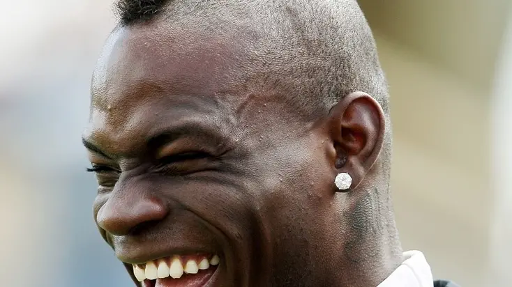 Firenze, 07.04.13, stadio Artemio Franchi, Serie A 31a giornata, Fiorentina-Milan - Nella foto: Mario Balotelli