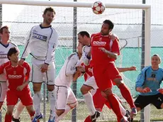 Gemona 7 Aprile 2013. Calcio Dilettanti. Gemona - Triestina. Telefoto Copyright Petrussi Foto Press