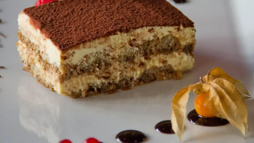 Un foto generica del dolce Tiramisù ANSA