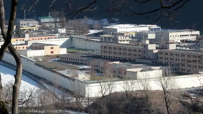 Il carcere di massima sicurezza di Tolmezzo (Udine), 23 gennaio 2013. ANSA/ALBERTO LANCIA