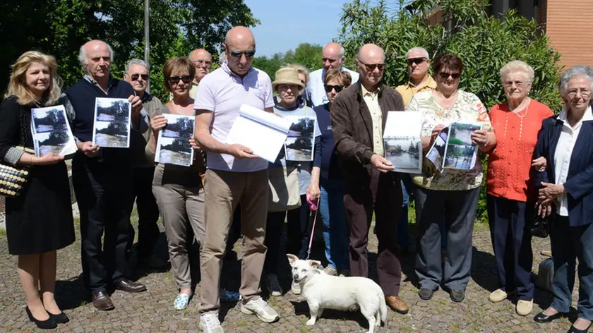 Udine 22 Maggio 2016 protesta ampliamento panorama Copyright Petrussi Foto Press / Turco