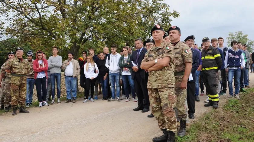 Udine 25 Settembre 2014. Esercitazione esercito al Cormor. © Petrussi Foto Press Srl Udine