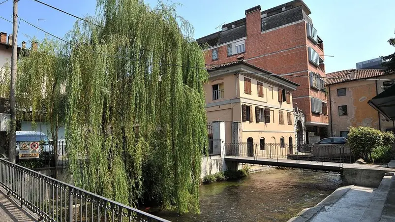 Udine 14 agosto 2015 Udine centro d'estate. Via Zanon nei pressi del ristorante alla Ghiacciaia. Copyright Foto Petrussi / Ferraro Simone