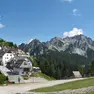 Il santuario del Monte Lussari.