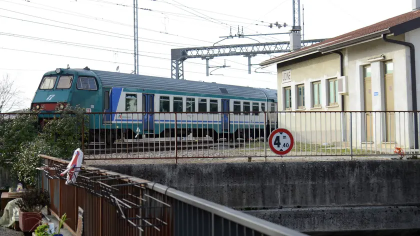Udine 21 gennaio 2017 treni via pradamano Copyright Petrussi Foto Press Turco Massimo