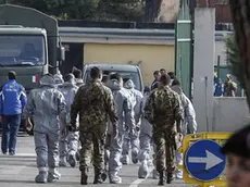 epa08189972 The entrance of the Olympic Sports Centre of the Italian Army at Cecchignola, where Italians will arrive from China, in Rome, Italy, 03 February 2020. A Boeing KC-767A aircraft of the Italian Air Force brought some 60 Italians who were stranded in Wuhan under quarantine measures to contain the coronavirus to Rome. EPA/FABIO FRUSTACI