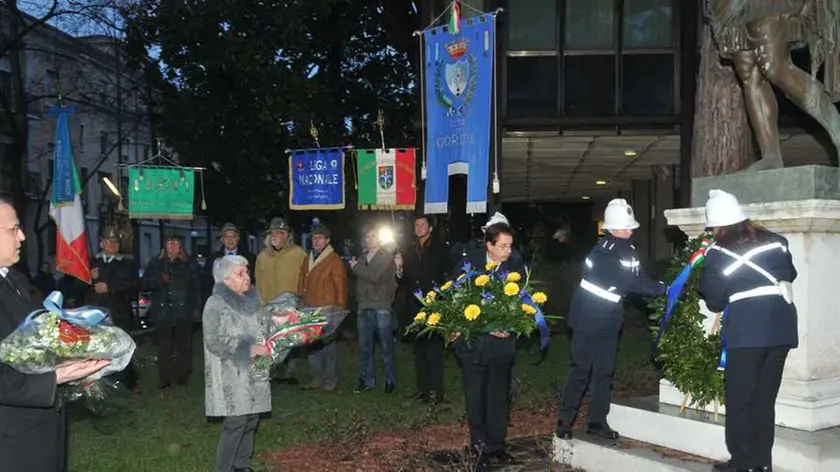Bumbaca Gorizia 10.02.2010 Giornata del Ricordo, Largo Martiri delle Foibe - Foto di Pierluigi Bumbaca
