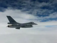 epa11365466 A handout photo taken 23/24 May 2024 made available by the Taiwan Ministry of National Defense on 24 May 2024, shows Taiwan’s F-16 fighter jets being dispatched at an undisclosed location around the airspace of Taiwan. According to Chinese state media Xinhua, 'the Eastern Theater Command of the Chinese People's Liberation Army (PLA) started a two-day joint military drills surrounding the island of Taiwan on 23 May'. Taiwan's Defense Ministry stated on 23 May that China was engaging in 'irrational provocation' by encircling Taiwan with its ongoing military exercises, just days after President William Lai's inauguration. EPA/TAIWAN DEFENSE MINISTRY / HANDOUT MANDATORY CREDIT HANDOUT EDITORIAL USE ONLY/NO SALES HANDOUT EDITORIAL USE ONLY/NO SALES
