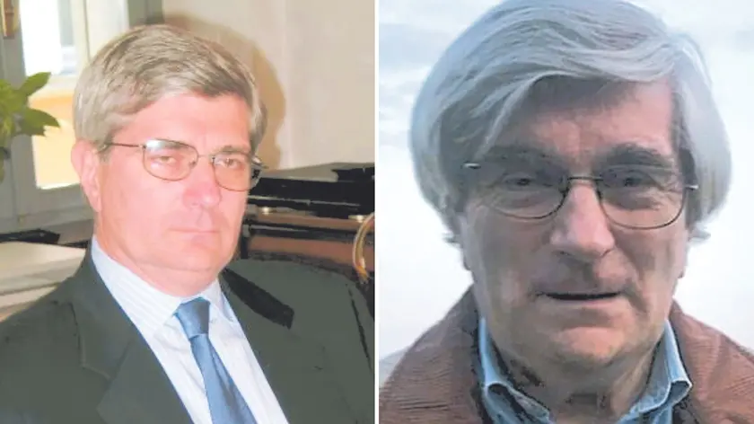 Due primi piani ( a destra il più recente) dell’ambasciatore friulano, ex diplomatico Onu, Giandomenico Picco: aveva 75 anni
