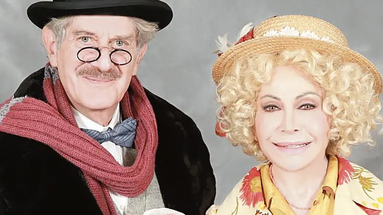 Giuseppe Pambieri e Paola Quattrini nella Signora omicidi