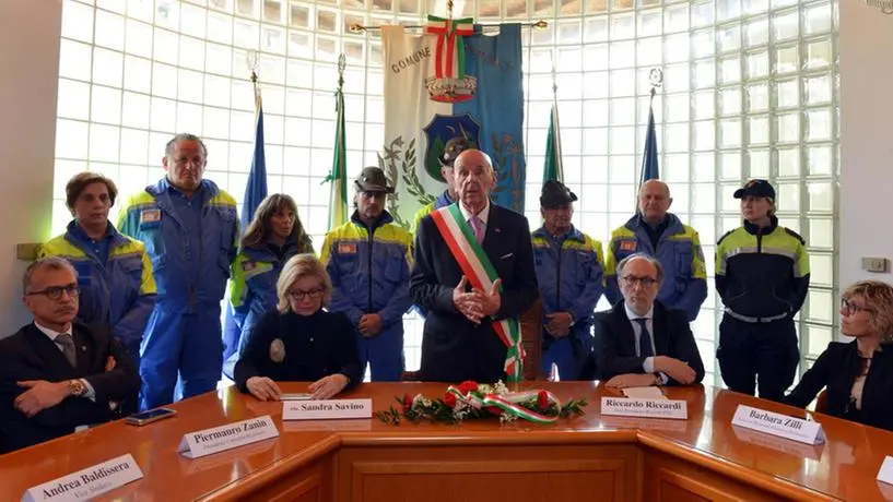 Montenars 6 Maggio 2019 cerimonia sal consiliare Agenzia Petrussi foto Massimo Turco