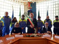 Montenars 6 Maggio 2019 cerimonia sal consiliare Agenzia Petrussi foto Massimo Turco