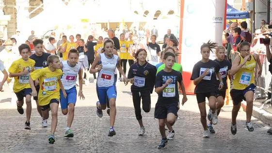 Udine 21 Settembre 2013 manifestazione per maratonina Telefoto Copyright Petrussi Foto TURCO