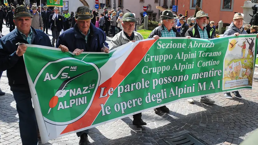 Gemona 7 Aprile 2019 sfilata ana 8 btg Agenzia Petrussi foto Turco Massimo