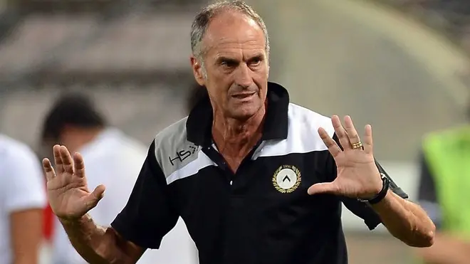 .08-08-2013 Trieste.Sport Calcio.Udinese-Siroki - Preliminari Europa League 2013/2014.Nella foto: Francesco Guidolin allenatore del Udinese..Valter Parisotto / LaPresse.08-08-2013 Trieste (Italy).Sport Soccer.Udinese- Siroki - Qualifyng Europa League 2013/2014.In the Photo: Francesco Guidolin coach of Udinese