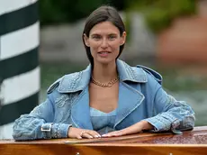 Italian model Bianca Balti arrives at the Lido Beach for the Venice International Film Festival, in Venice, Italy, 30 August 2023. The 80th edition of the Venice Film Festival runs from 30 August to 09 September 2023. ANSA/ETTORE FERRARI