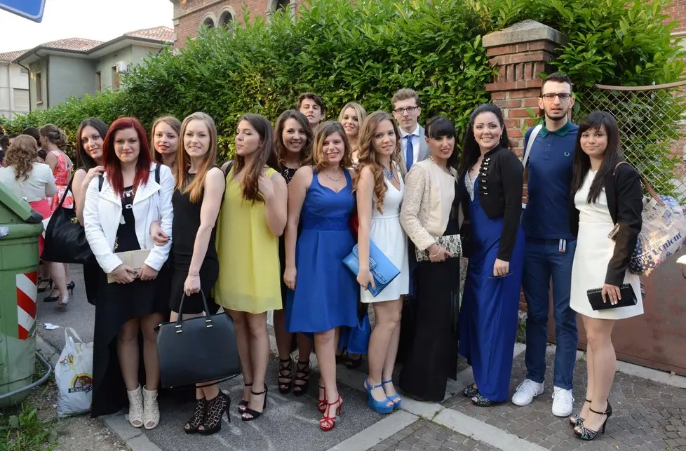 Udine 29 Maggio 2015 matura partenza per la serata infinita © Foto Petrussi TURCO MASSIMO