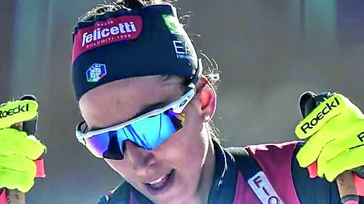 Lisa Vittozzi, 29 anni sappadina, ha vinto la Coppa del mondo 2025