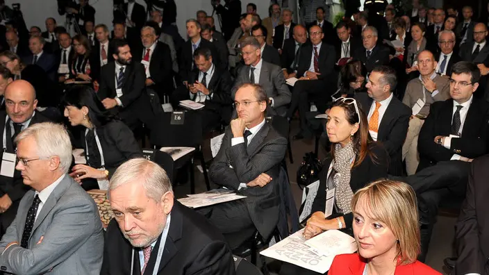 Buttrio 17 ottobre 2015. Presidente del consiglio Matteo Renzi alla Danieli. Copyright Petrussi Foto Press / Diego Petrussi