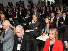 Buttrio 17 ottobre 2015. Presidente del consiglio Matteo Renzi alla Danieli. Copyright Petrussi Foto Press / Diego Petrussi
