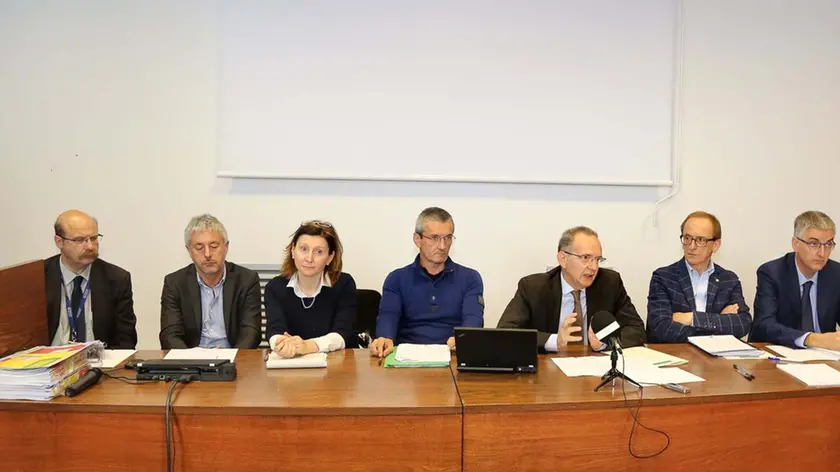 Udine 3 Maggio 2017. Conferenza stampa sui vaccini. © Foto Petrussi