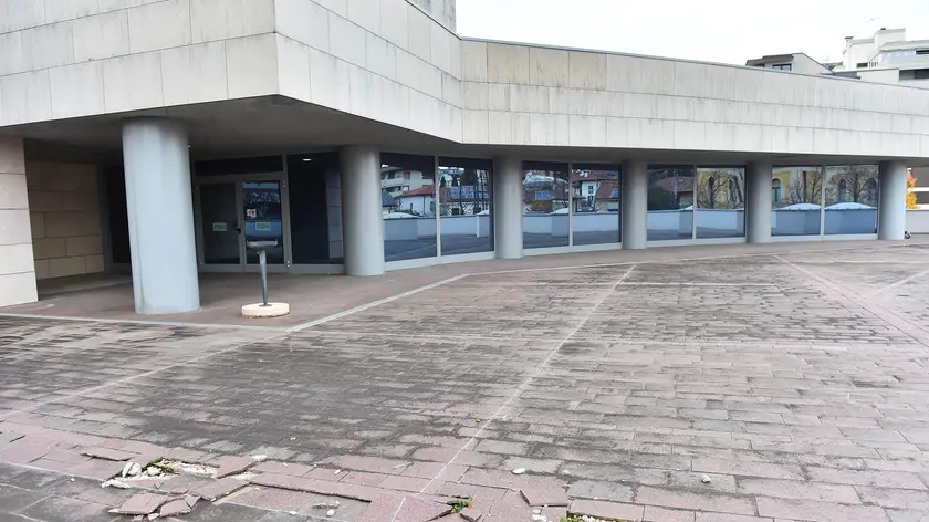 I lavori riguarderanno la terrazza al primo piano del palazzo della Regione in via Sabbadini a Udine