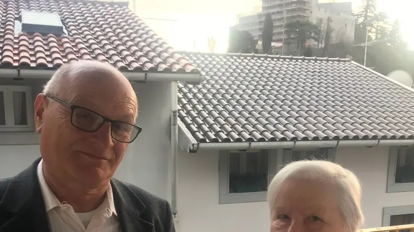 Grazia Levi, 82 anni, col cugino Paolo, 70