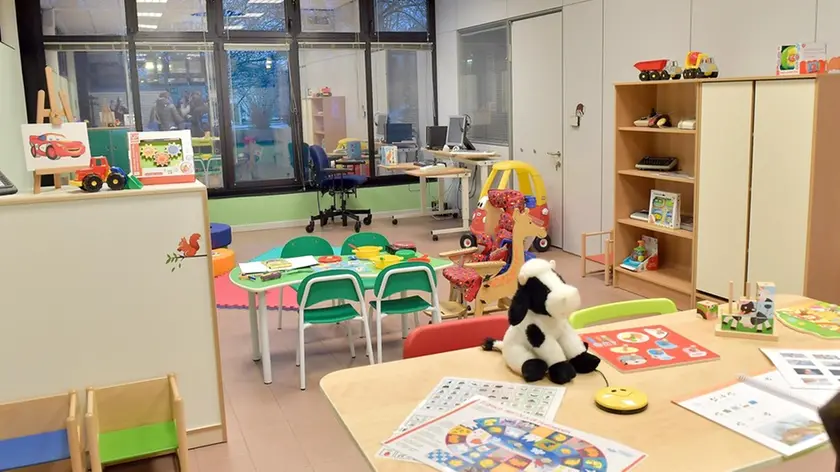 Udine 17 Dicembre 2019. Comunita' Piergiorgio. Inaugurazione nuova Aula Gioco. © Foto Petrussi