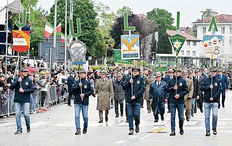 Udine 14 maggio 2023 adunata degli alpini ©Foto Petrussi