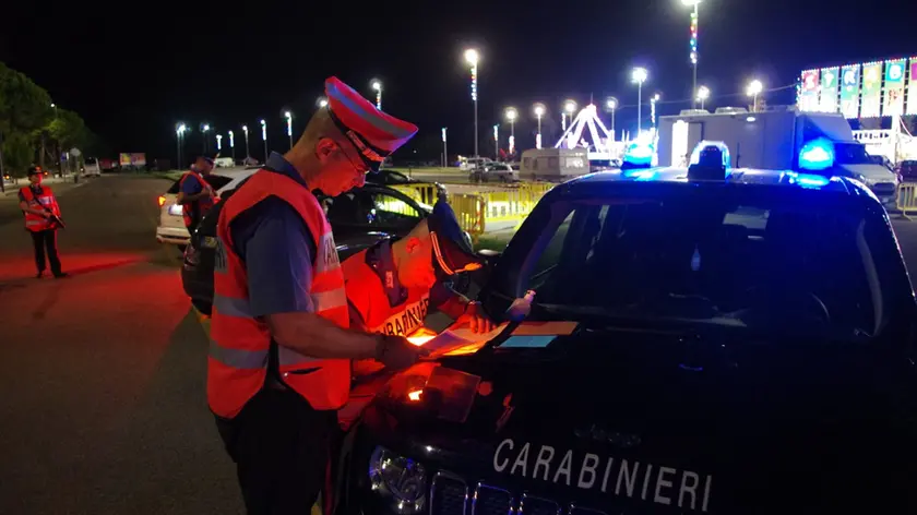 Controlli a tappeto da parte dei carabinieri a Lignano