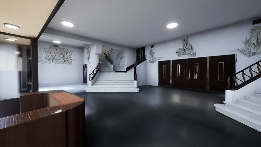 Il cinema Odeon di Udine ricostruito con la realtà virtuale