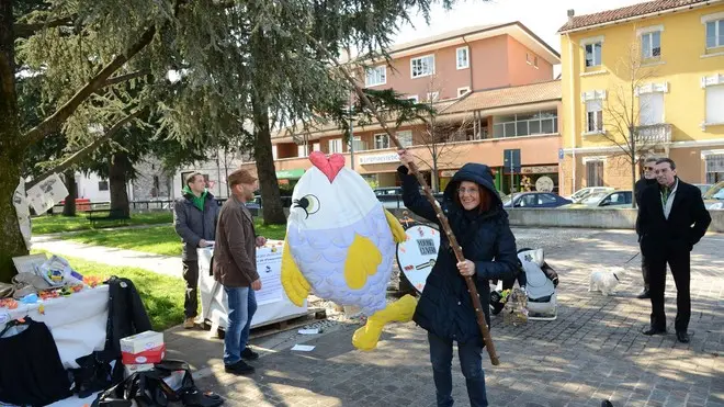 Udine 01 APRILE 2013 PESCE D'APRILE Coyright Petrussi Foto Press /turco