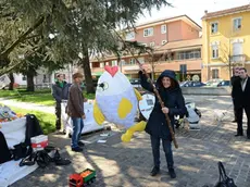 Udine 01 APRILE 2013 PESCE D'APRILE Coyright Petrussi Foto Press /turco