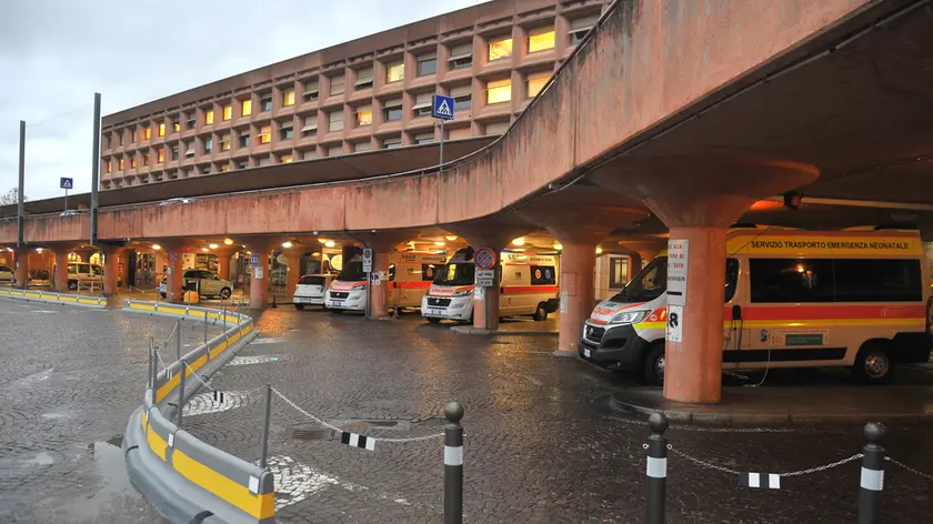 Udine 5 gennaio 2022 Pronto soccorso Â©Foto Petrussi