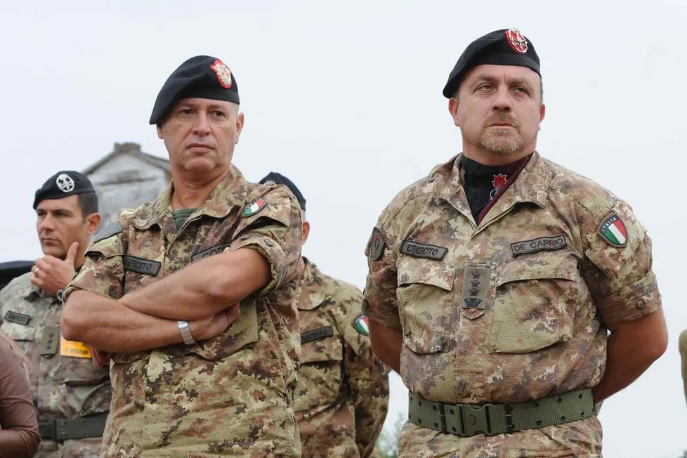 Udine 25 Settembre 2014. Esercitazione esercito al Cormor. © Petrussi Foto Press Srl Udine