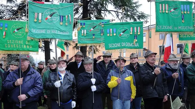 Cividale 12 Gennaio 2014. Adunata Alpini del triveneto. Copyright Petrussi Foto Press - Diego Petrussi