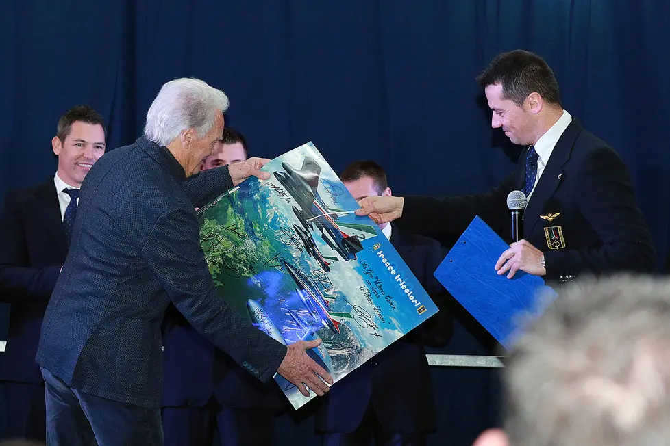Rivolto 20 Dicembre 2017 Presentazione poster frecce tricolori © Bressanutti - Petrussi