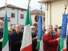 Udine 14 Aprile 2013. Cerimonia in ricordo dei partigiani uccisi in Via Spalato. Telefoto Petrussi Foto Press