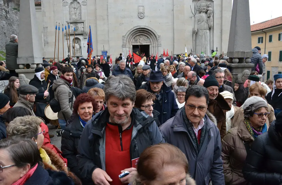 Gemona 6 gennaio 2016 tallero corteo © Petrussi Foto Press - Massimo Turco