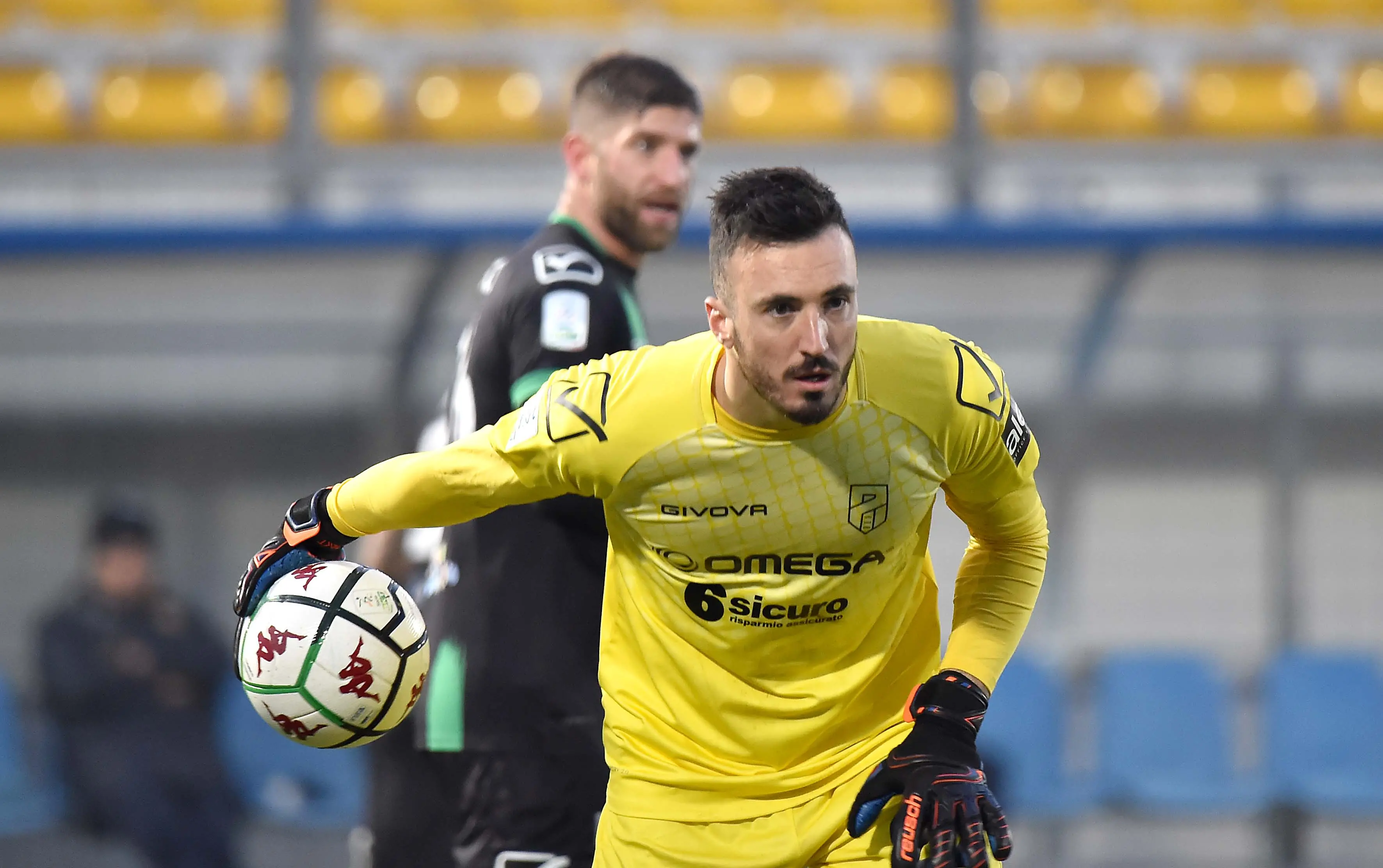 Il portiere Samuele Perisan, 23 anni