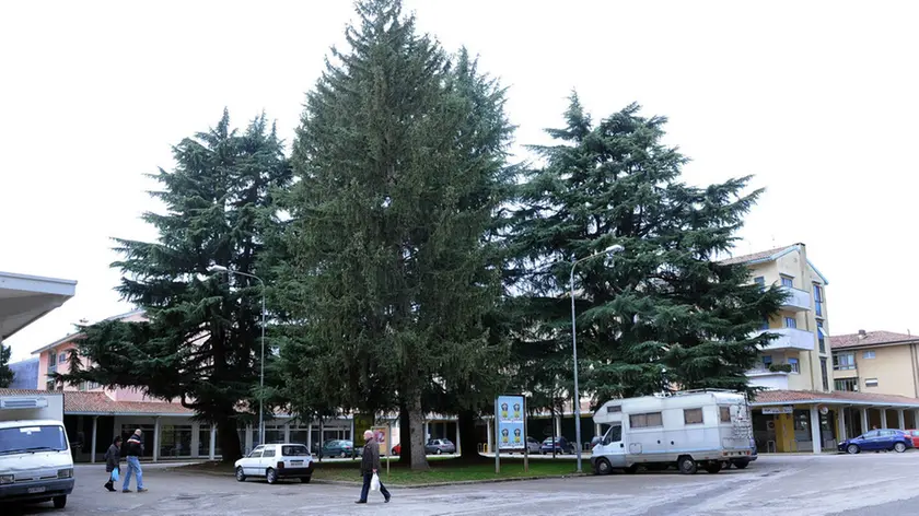 Udine 23 Febbraio 2015. Rione Villaggio del Sole. Varie un Piazzale Carnia. © Petrussi Foto Press / Petrussi Diego