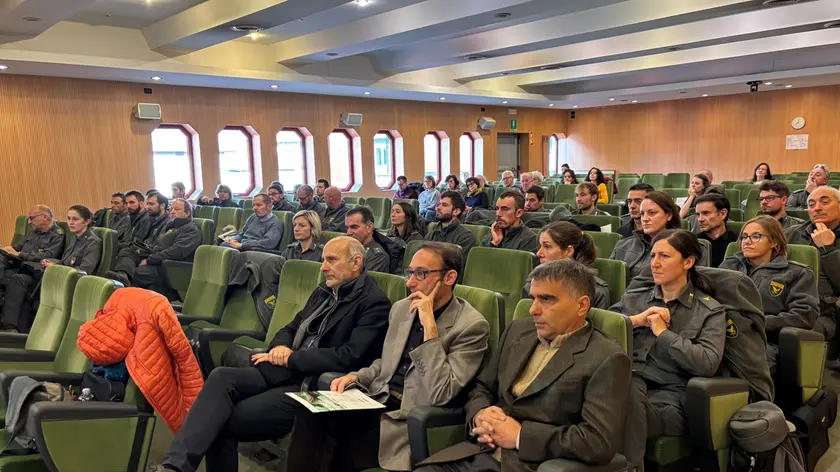 Il convegno 30 anni di Bausinve, che si è tenuto a Tolmezzo