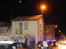 Villaorba 07 dicembre 2012.Omicidio i appartamento. Uccisa a coltellate una ragazza di 22 anni..Copyright Foto Petrussi / Ferraro Simone