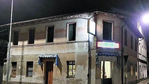 L’antica osteria San Pietro, razziata la scorsa settimana da ignoti