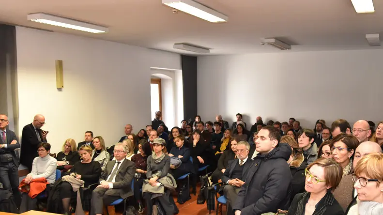 Udine 21 gennaio 2019 assemblea e votazione avvocati foto Massimo Turco